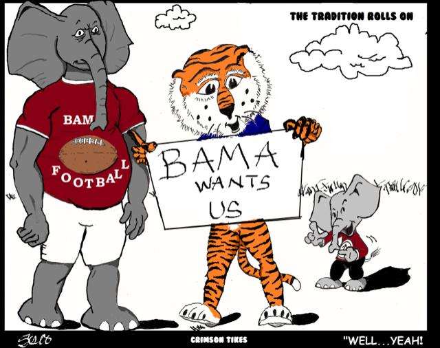 Crimson Tikes: Bama Wants Us